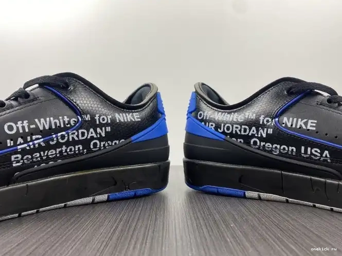 Chep Onekick 2 Black Retro Low Blue Jordan SP DJ4375-004 Off-White 0517